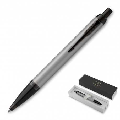 Executive Pens - Metal Pen Ballpoint Parker IM - Achromatic Matte Grey BT