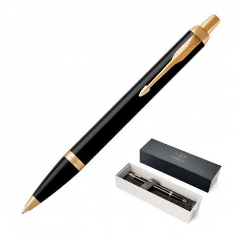 Executive Pens - Metal Pen Ballpoint Parker IM - Lacquer Black GT