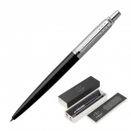 Executive Pens - Metal Pen Ballpoint Parker Jotter - Bond Street Black CT