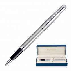 Executive Pens  - Metal Pen Rollerball Waterman Hemisphere - Brushed Stainless CT