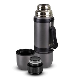 2 Cup Vacuum Flask, Promotional & Printed Reusable Branded Vacuum Flasks