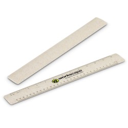 Metal ruler (30 cm, double sided: cm and inches) - Wood, Tools & Deco
