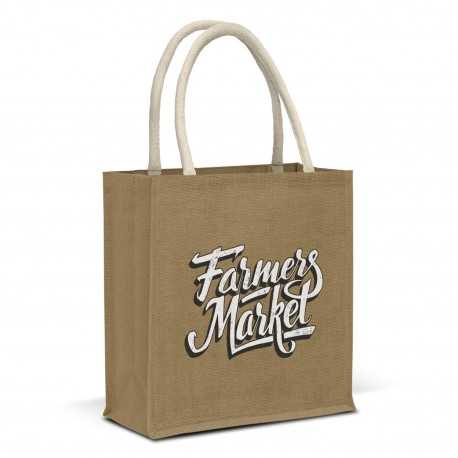Jute Shopping & Tote Bags - Lanza Starch Jute Tote Bag
