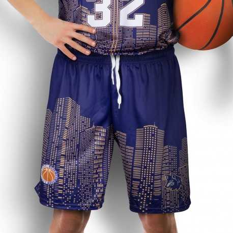 Sublimated Teamwear - Custom Mens Basketball Shorts