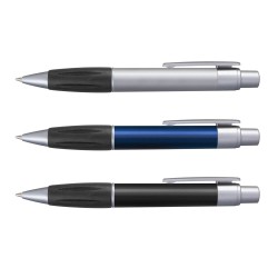 Plastic Promotional Pens - Matrix Metallic Plastic Pen