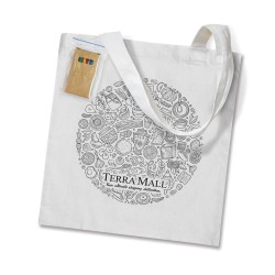 Cotton & Calico Tote Bags - Sonnet Colouring Tote Bag