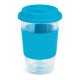 Reusable Coffee Cups - Plastic & Ceramic - Aztec Double Wall Glass Cup