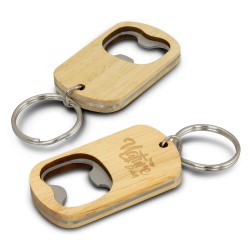 Bar Bottle Opener Key Chain Fidget Spinner With 2 Alloy Key Rings 