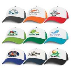 Caps  - Cruise Mesh Cap - White Front