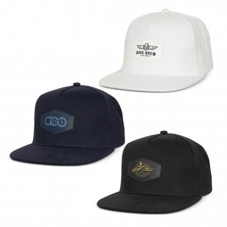 Caps - Regal Flat Peak Cap with Patch
