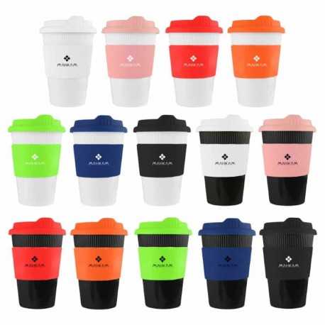 Reusable Coffee Cups - Plastic & Ceramic - Ecco Kuppa 12oz