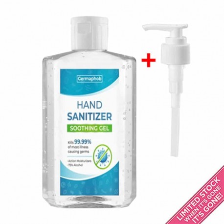 Hand Sanitisers & Wipes - 300ml Hand Sanitiser Gel - 75% Alcohol