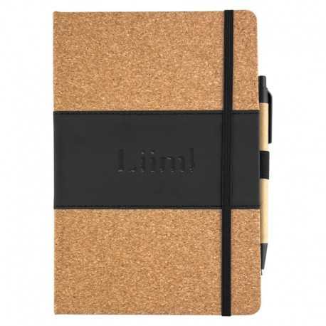 Promotional Journals & Noteboooks - Dickens Notebook With Pen A5