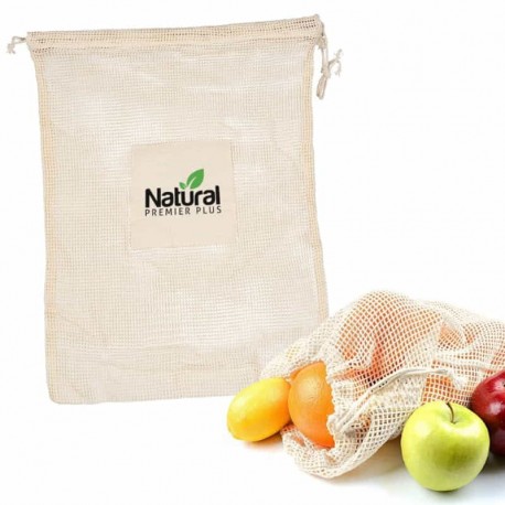 Cuban Cotton Mesh Produce Bag