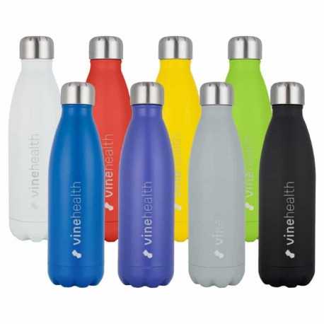Drink Bottles - Metal - Komo Matt Metal Drink Bottle 500ml