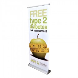 Deluxe 850mm Roll Up Banner