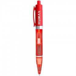 Plastic Light Plastic Pen (Red)