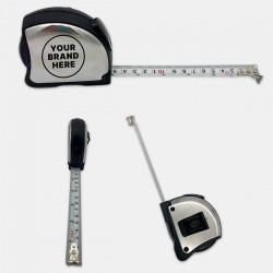 Retractable Metal Tape Measure 10ft/3m - Both Imperial and Metric Scale