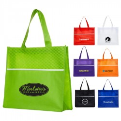 Shopping Tote Bag with Waves