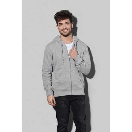 Hoodies - Stedman Mens Active Sweatjacket Hoodie
