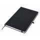 Promotional Journals & Noteboooks - Designa Deboss Linen Notebook A5 Sea