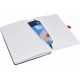 Promotional Journals & Noteboooks - Designa Deboss Linen Notebook A5 Sea