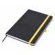 Promotional Journals & Noteboooks - Designa Deboss SoftTouch Notebook A5 Air
