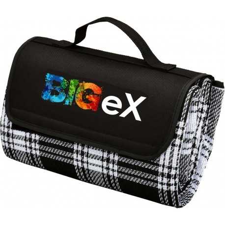 Picnic Blankets - Jenolan Picnic Rug, Black/White