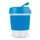 Reusable Coffee Cups - Plastic & Ceramic - Kick Cup Crystal / Silicone Band 320ml