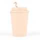 Reusable Coffee Cups - Plastic & Ceramic - Aroma Eco Cup / Eco Comfort Lid 350ml