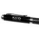 Metal Promotional Pens - Black Top Carbon Fibre Ballpoint Pen