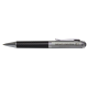 Metal Promotional Pens - Silver Top Carbon Fibre Ballpoint Pen