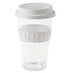 Reusable Coffee Cups - Plastic & Ceramic  - Plastic Double-walled Mug 350ml