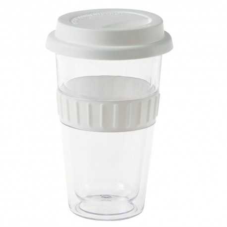 Reusable Coffee Cups - Plastic & Ceramic - Plastic Double-walled Mug 350ml