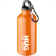 Drink Bottles - Metal - Oregon 400ml Sport Bottle With Carabiner