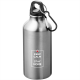 Drink Bottles - Metal - Oregon 400ml Sport Bottle With Carabiner