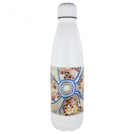 Drink Bottles - Metal - Mega Copper Vacuum Insulated Bottle with Rotary Digital Print - 760ml