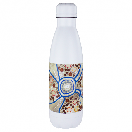 Copper Vacuum Insulated Bottle with Rotary Digital Print - 500ml