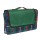 Picnic Blankets - Folding Picnic Rug with Coloured Flap