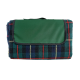 Picnic Blankets - Folding Picnic Rug with Coloured Flap
