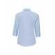Ladies Corporate Shirts - Ladies Micro Check 3/4 Sleeve Shirt