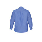 Men's Corporate Shirts - Mens Wrinkle Free Chambray Long Sleeve Shirt