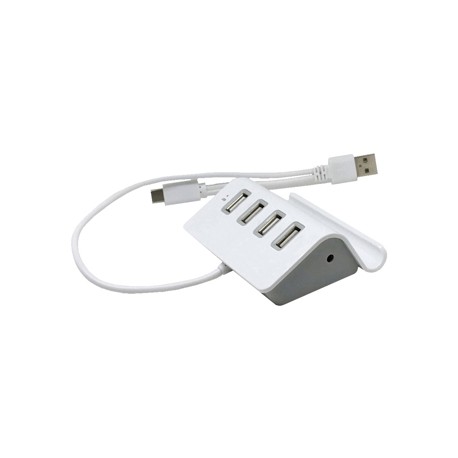 Media Hub Stand - USB v2.0 (USB, Type-C)