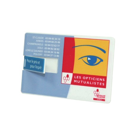 Slimline Credit Card Flash Drive 8GB - 32GB (USB3.0)