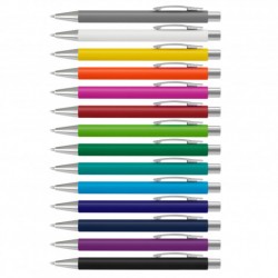 Plastic Promotional Pens - Lancer Soft-Touch Pen