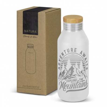Drink Bottles - Glass - NATURA Ida Glass Bottle 600ml