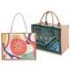 Jute Shopping & Tote Bags - Custom Made Canvas and Jute Tote Bag
