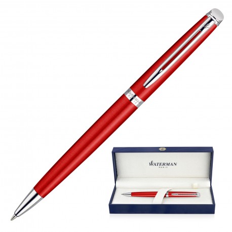 Executive Pens - Waterman Red Hemisphere Ballpoint Pen