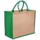 Jute Shopping & Tote Bags - Eco Jute Tote with wide gusset