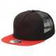 Caps - Chino Flat Peak Trucker Cap